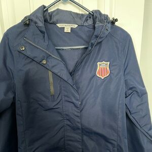 Port Authority Women's Ice Hockey Navy Jacket -Small